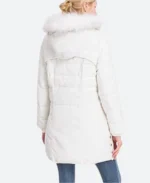 There Something In The Barn Carol Nordheim Hooded Parka Jacket Back Image