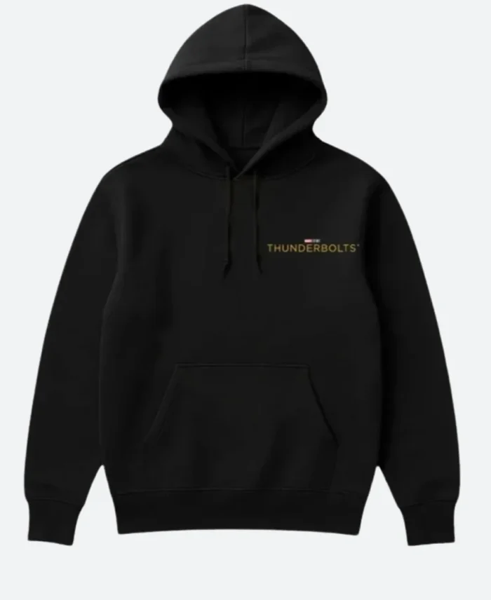 Thunderbolts 2025 Pullover Hoodie Front Image