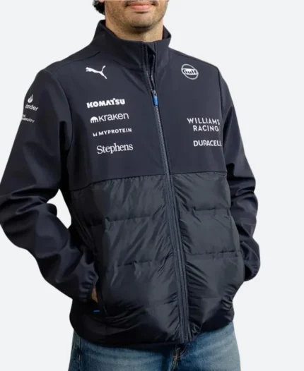 Williams Racing Team 2025 Jacket Front Image