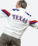 World Series Texas Rangers George W Bush Jacket Actor IMafge