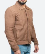 Yellowstone The Epic Return S05 Part 02 Kayce Dutton Leather Jacket Front Image