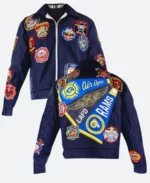 2025 Los Angeles Rams LAFD Jacket Front & Back Image
