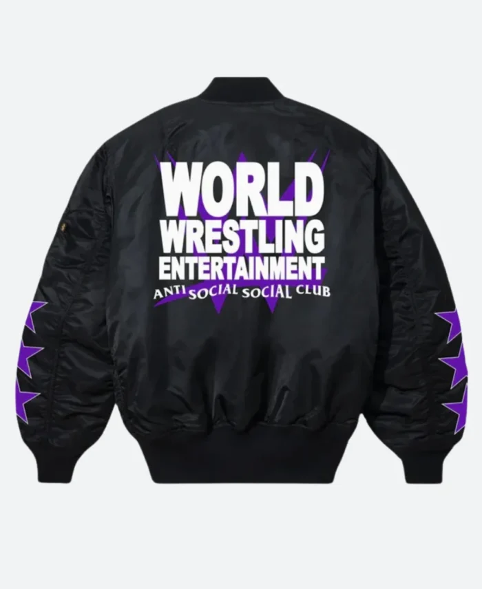 ASSC X Championship Belt Bomber Jacket Back Image
