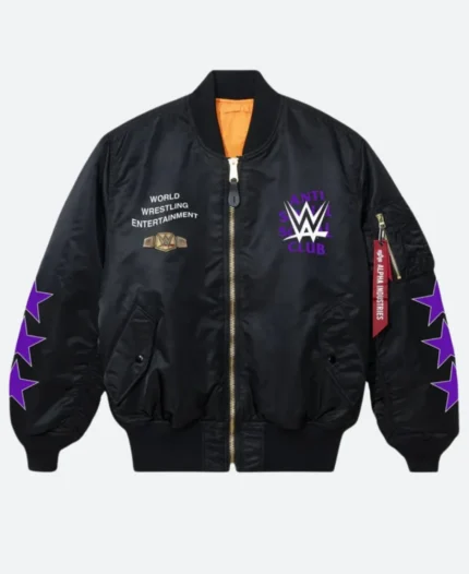 ASSC X Championship Belt Bomber Jacket Back Image