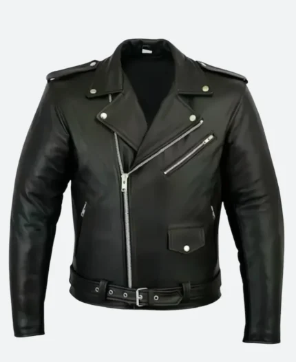 An T-Eilean The Island Calum Mac'Illeathain Leather Jacket
