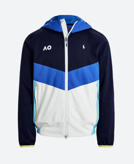 Australian Open Hooded Zipper Jacket