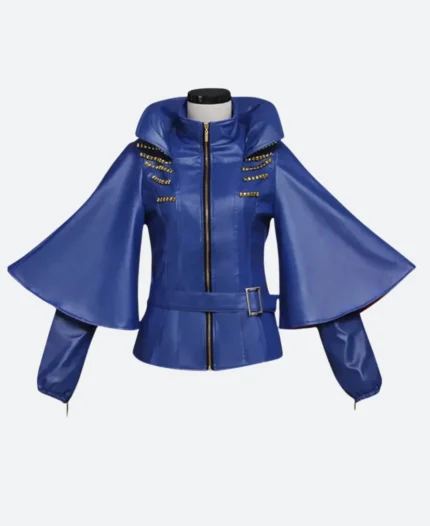 Descendants S03 Evie Leather Jacket Front Image