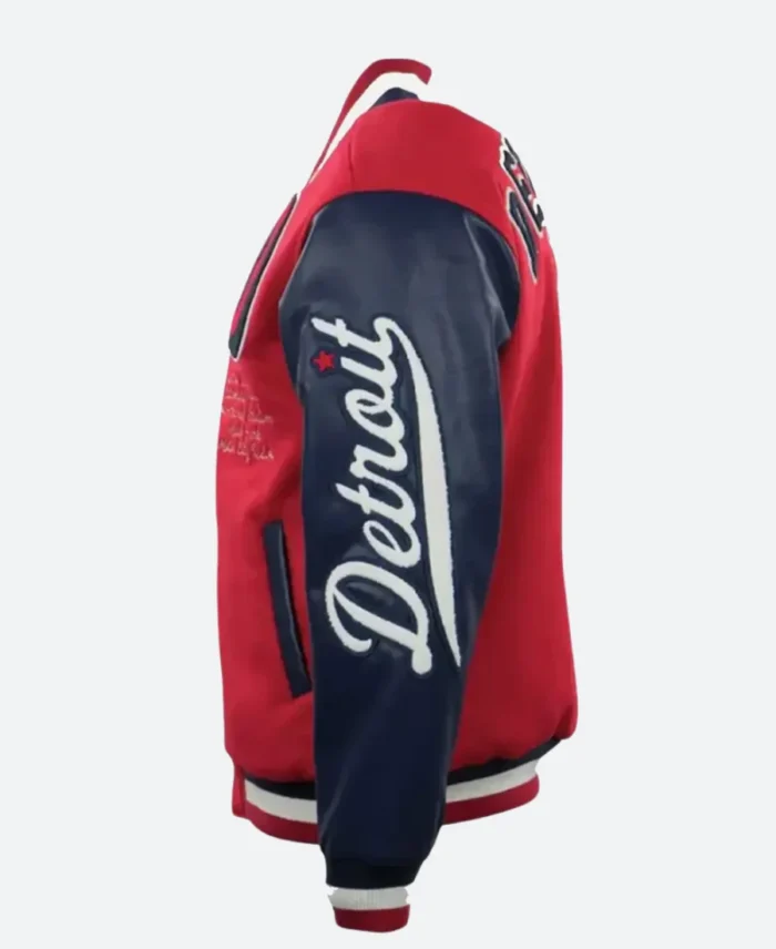 Detroit Stars Varsity Jacket Side Image