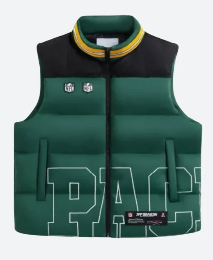 Draft 2025 Green Bay Packers Puffer Vest