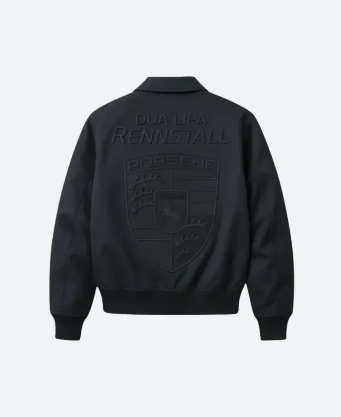 Dua Lipa Porsche Jacket Back Image