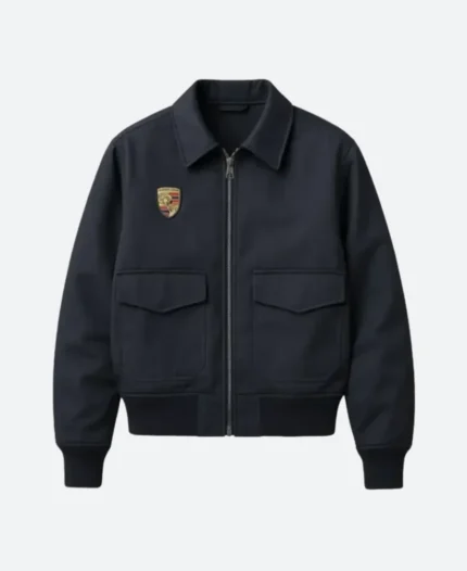 Dua Lipa Porsche Jacket Front Image