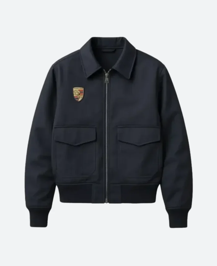 Dua Lipa Porsche Jacket Front Image