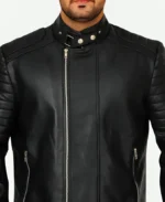Ed Skrein Deadpool Leather Jacket - Image 7