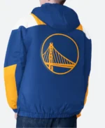 Golden State Warriors Hooded Jacket Back Image