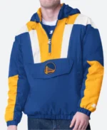 Golden State Warriors Hooded Jacket Back Image