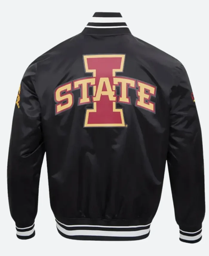 Iowa State Varsity Jacket Back Image