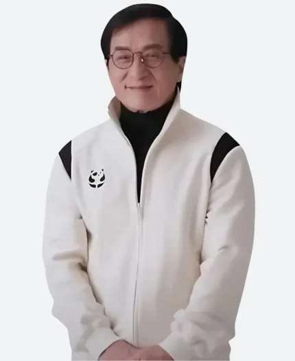 Karate Kid Legends Jackie Chan White Panda Jacket