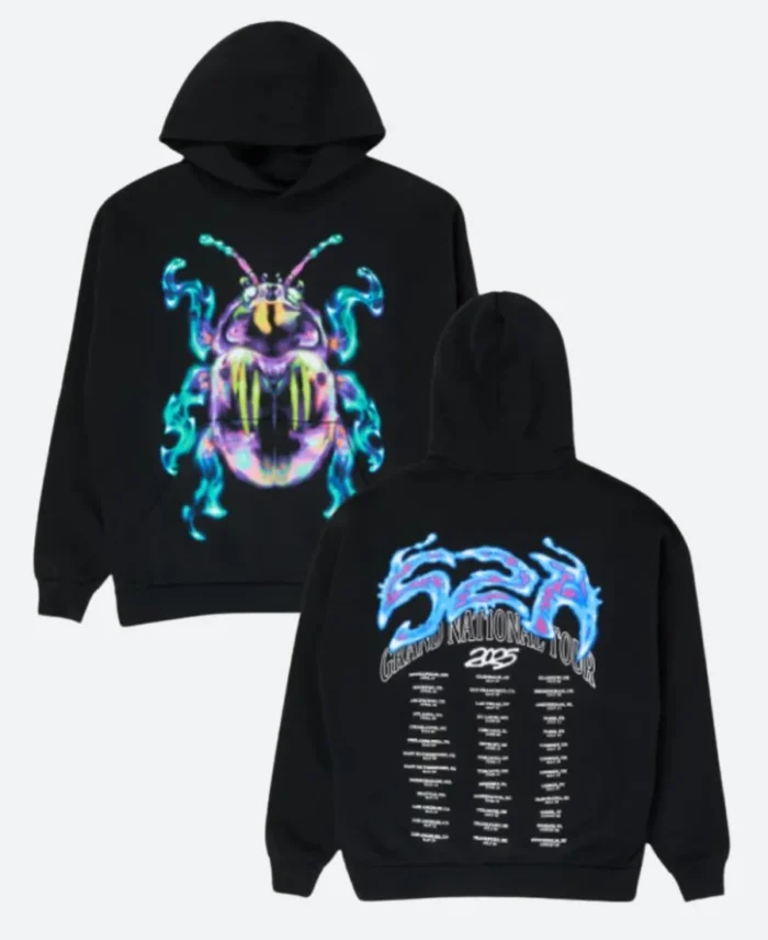 Kendrick Lamar SZA Bug Hoodie Front & Back Image