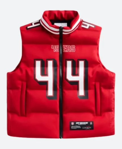 Kyle Juszczyk SF 49ers Off Season Puffer Vest