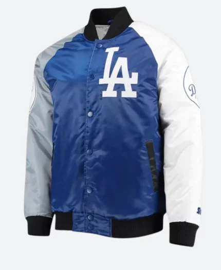 Los Angeles Dodgers Multicolor Varsity Jacket Front Image