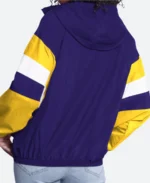 Los Angeles Lakers Carl Banks G III Jacket Back Image