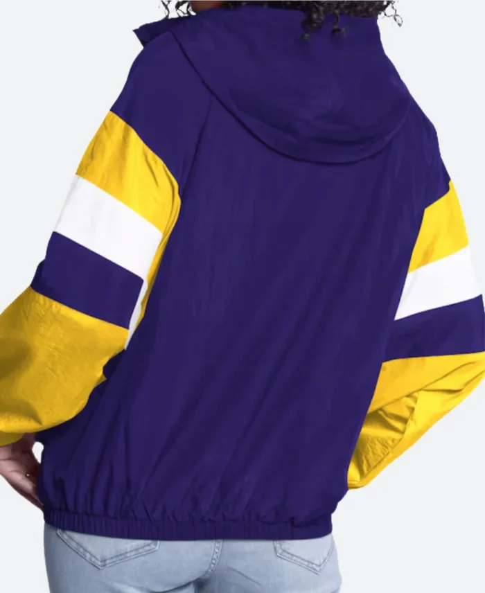 Los Angeles Lakers Carl Banks G III Jacket Back Image