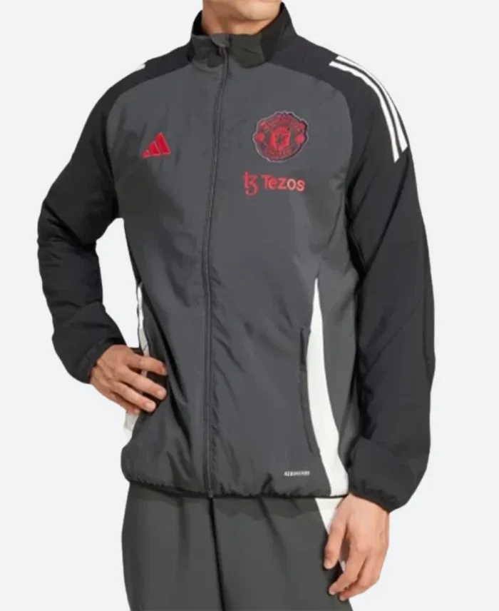 Manchester United Training Jacket Front Image