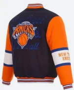 NY Knicks Varsity Jacket - Image 2