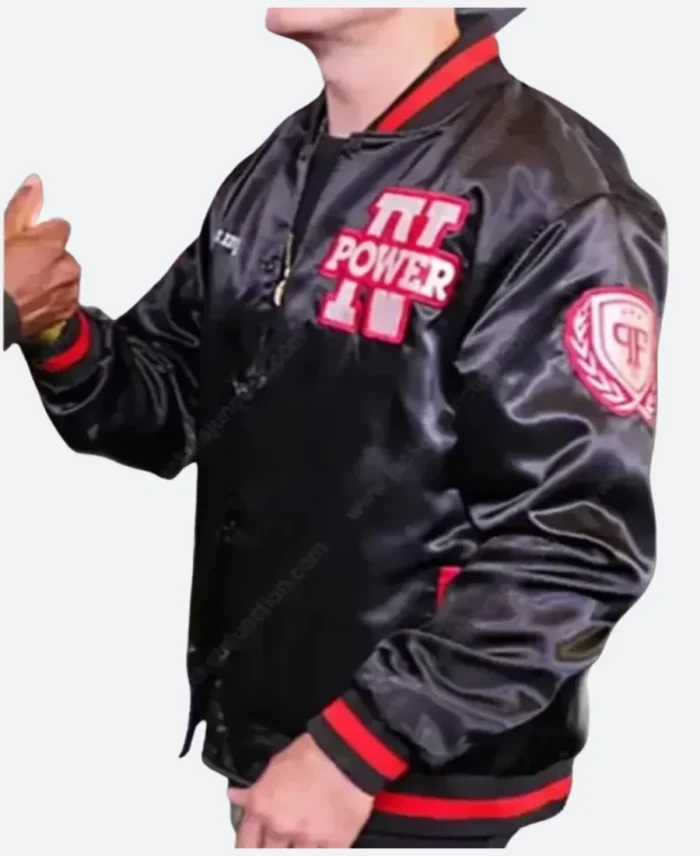 Power Book IV Force Tommy Egan Varsity Jacket Front Image