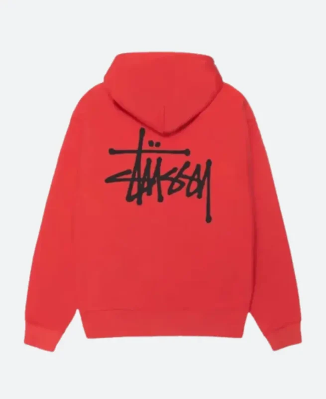 Red Stussy Sweatshirt