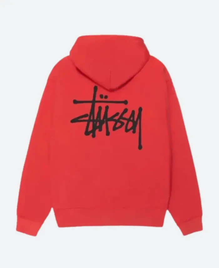 Red Stussy Sweatshirt