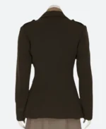 The Six Triple Eight Major Charity Adams Military Jacket Back Image