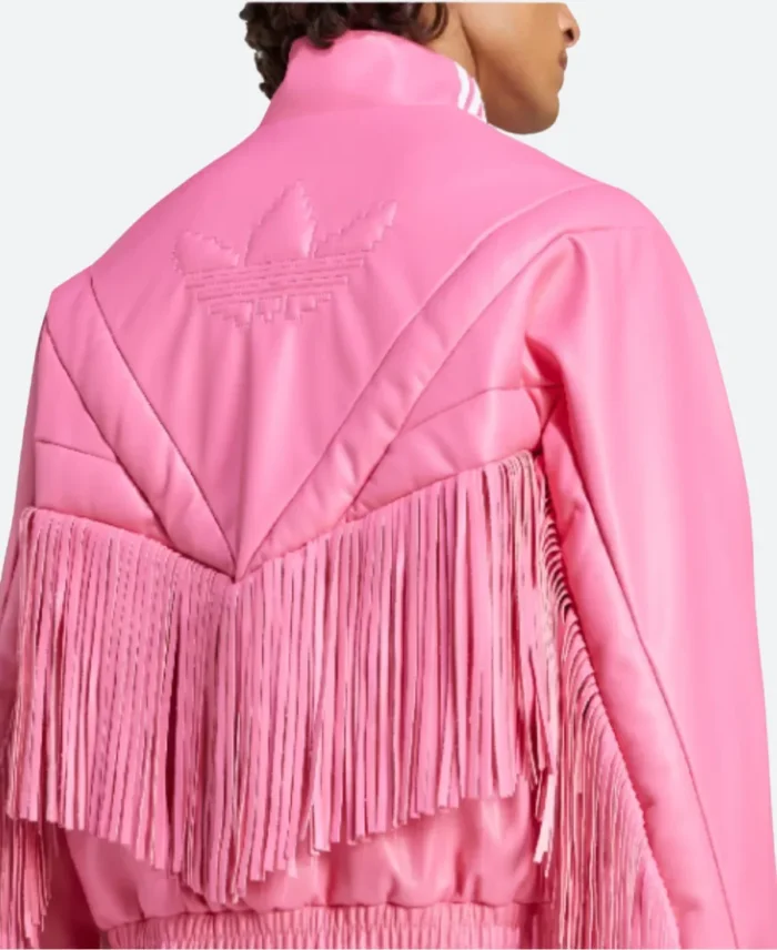 The Today Show 2025 Kayleen Walters Fringe Leather Jacket Back Image