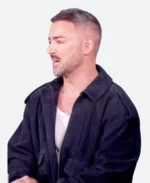 The View 2025 Matteo Lane Suede Leather Jacket Actor Image