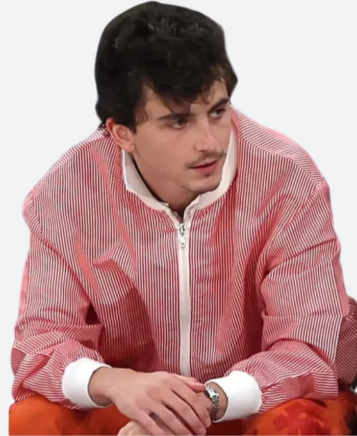Timothee Chalamet MSG NYC Jacket Actor Image