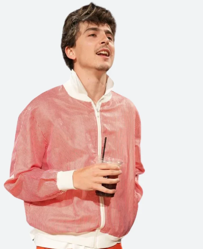 Timothee Chalamet MSG NYC Jacket Front Image