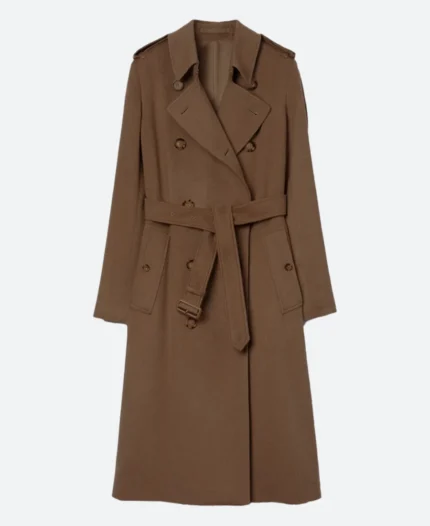Tracker S02 Reenie Green Trench Coat Front Image