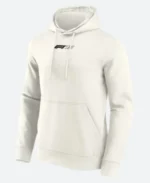 Unisex Formula 1 Barcelona Mosaics Graphic White Pullover Hoodie