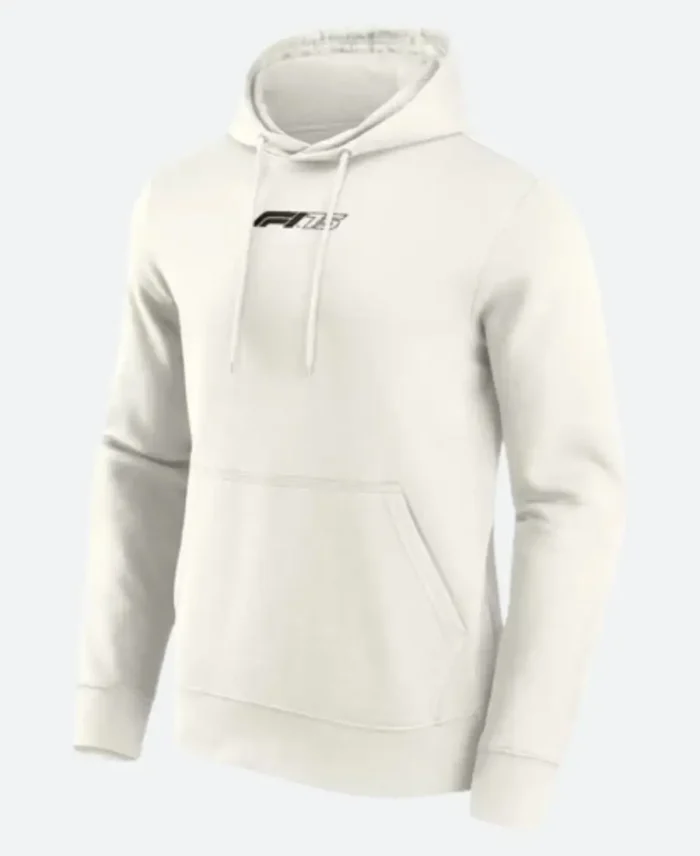 Unisex Formula 1 Barcelona Mosaics Graphic White Pullover Hoodie