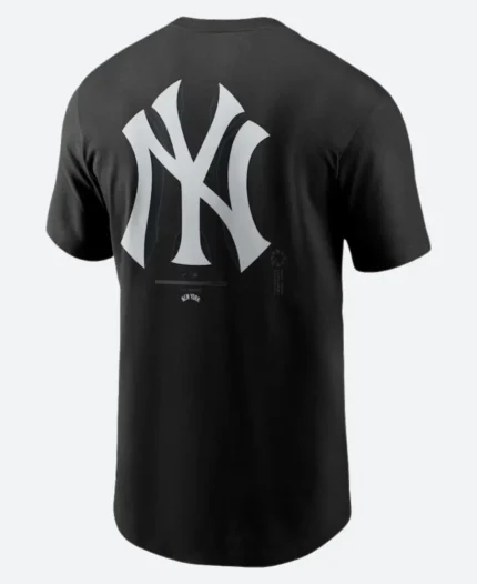Yankees Nike Black Lights Out Bar Loading T-Shirt