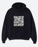 F__k You QR Code Hoodie Front Image