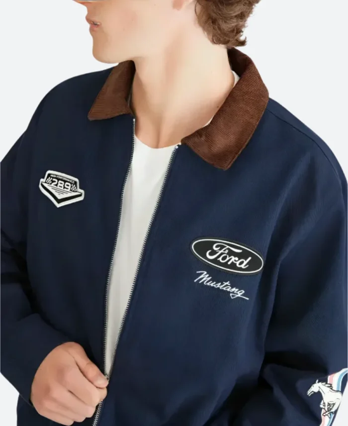 Ford Mustang Motor Co. Twill Jacket Front Image