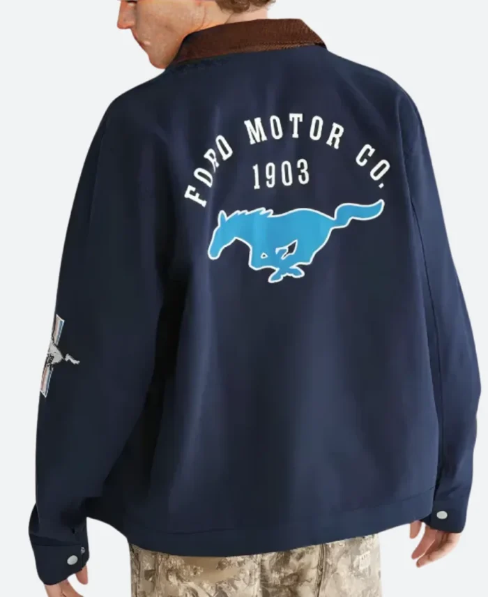 Ford Mustang Motor Co. Twill Jacket Back Image