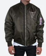 Golden State Valkyries Bomber Jacket Front Image