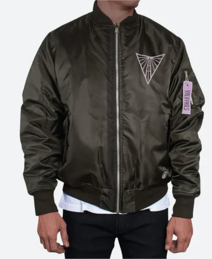 Golden State Valkyries Bomber Jacket Front Image
