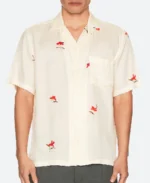 Love Island UK S12 Harry Hamlin Floral Shirt Full Image