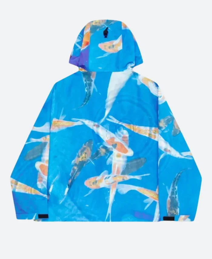 Metra Koi Hooded Jacket Back Image