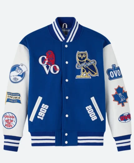 OVO x Chelsea FC Varsity Jacket