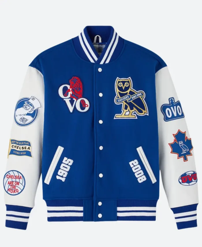OVO x Chelsea FC Varsity Jacket
