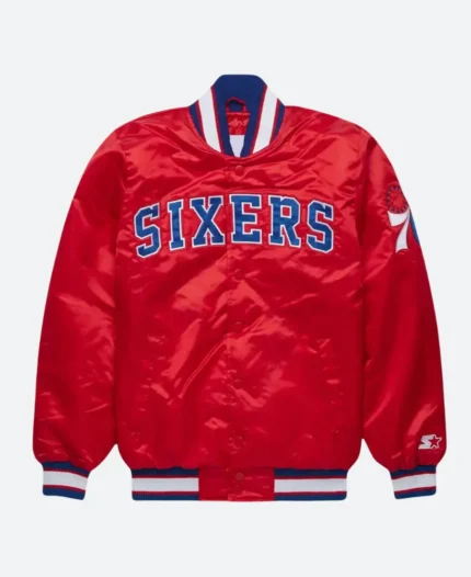 Philadelphia Sixers Starter Varsity Jacket